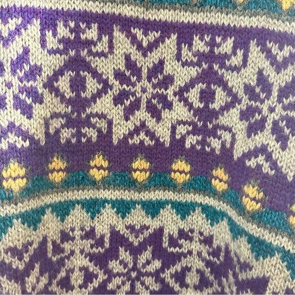 Vintage Chaps Ralph Lauren Snowflake Sweater ❄️🐑 - Picture 2 of 4